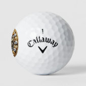 Lucky Dice Callaway Warbird Golf Ball Golfballen (Logo)