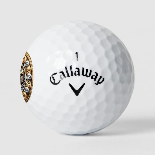 Lucky Dice Callaway Warbird Golf Ball Golfballen (Logo)