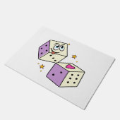 Lucky Dice Deurmat (Schuin)