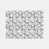 Lucky dice fleece deken (Voorkant (Horizontaal))