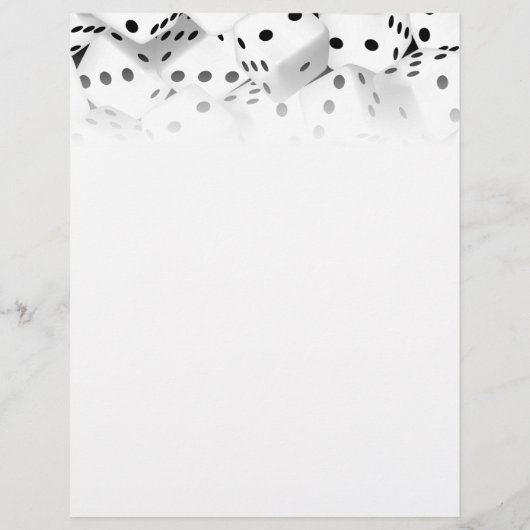 Lucky dice flyer (Achterkant)