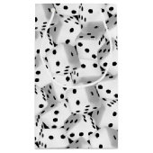 Lucky dice klein cadeauzakje (Achterkant)