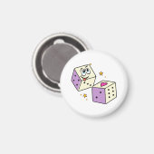 Lucky Dice Magneet (Voorkant / Achterkant)