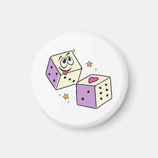 Lucky Dice Magneet (Voorkant)