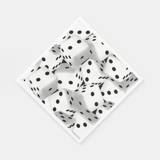 Lucky dice servet (Hoek)