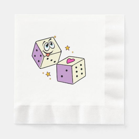 Lucky Dice Servet (Voorkant)