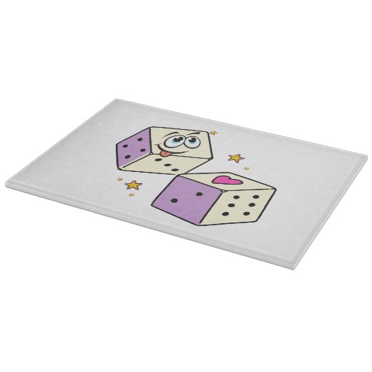 Lucky Dice Snijplank (Hoek)