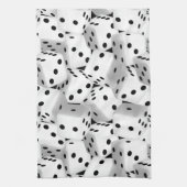 Lucky dice theedoek (Verticaal)