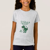 Lucky Dino - St. Patrick's Day T-shirt (Voorkant)