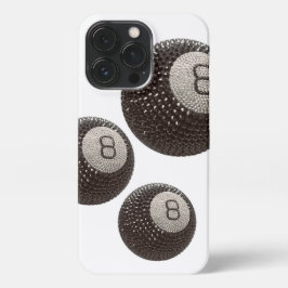 Lucky Disco 8 Dark, Lucky 8 Disco Ball, Snooker iPhone 13 Pro Hoesje