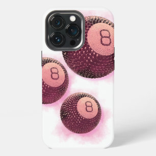 Lucky Disco 8 ROZE, Lucky 8 disco bal, snooker iPhone 13 Pro Hoesje