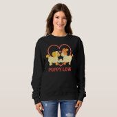 Lucky Dog Animal Rescue Puppy Love Pullover (Voorkant volledig)