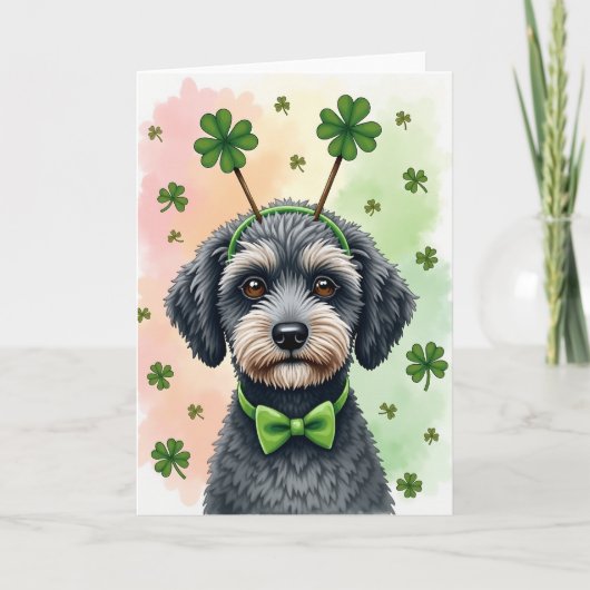 Lucky Dog Celebration Card Kaart (Voorkant)