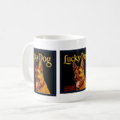 Lucky Dog Koffiemok (Voorkant links)