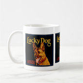 Lucky Dog Koffiemok (Links)