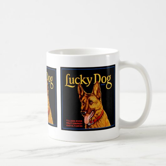 Lucky Dog Koffiemok (Rechts)