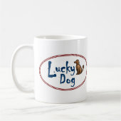 Lucky Dog Koffiemok (Links)