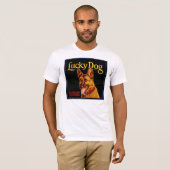 Lucky Dog T-shirt (Voorkant volledig)
