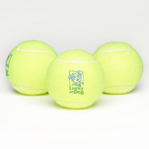 Lucky Dog Tennis Balls (set van 3)