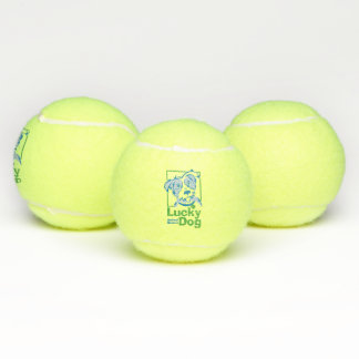 Lucky Dog Tennis Balls (set van 3) Tennisballen