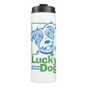 Lucky Dog Thermal Tumbler Thermosbeker