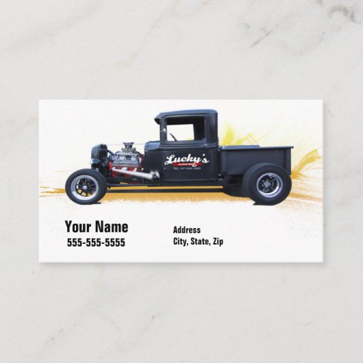 Lucky Dog Visitekaartje (Voorkant)