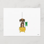 Lucky Dogs St. Patrick's Day Feestdagenkaart (Achterkant)