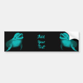 Lucky Dolphin Bumpersticker (Voorkant)