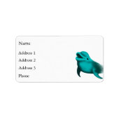 Lucky Dolphin Etiket (Voorkant)