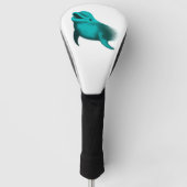 Lucky Dolphin Golfheadcover (Voorkant)
