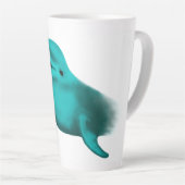 Lucky Dolphin Latte Mok (Rechterhoek)