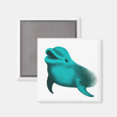 Lucky Dolphin Magneet (Voorkant / Achterkant)