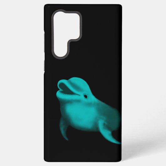 Lucky Dolphin Samsung Galaxy Hoesje (Achterkant)