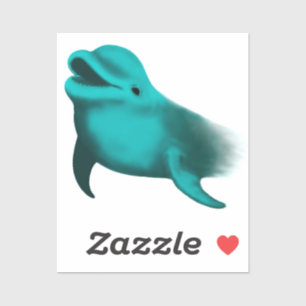 Lucky Dolphin Sticker