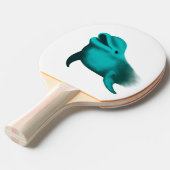 Lucky Dolphin Tafeltennisbatje (Voorkant Gekanteld)