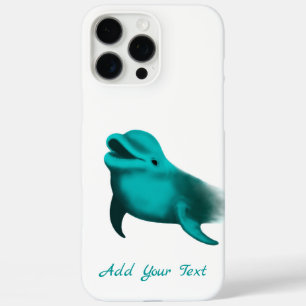 Lucky Dolphin - Voeg Jouw tekst toe iPhone 16 Pro Max Hoesje