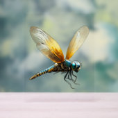 Lucky Dragonfly Acryl Bord (Neutraal)