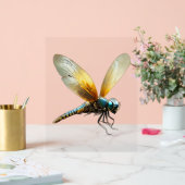 Lucky Dragonfly Acryl Bord (Huwelijk)