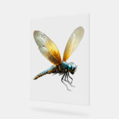 Lucky Dragonfly Acryl Bord (Hoek)