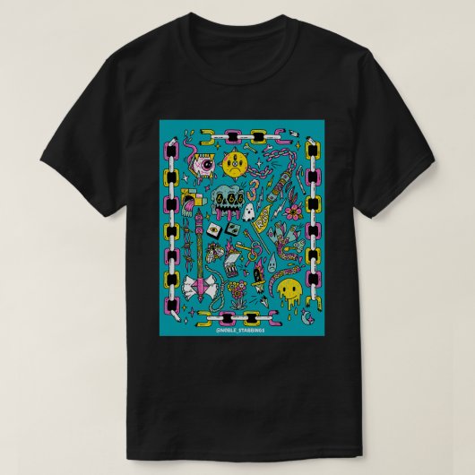 LUCKY DRIE T-SHIRT (Design voorkant)