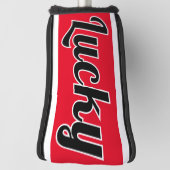 Lucky Driver Golf Club Head Hoesje Golfheadcover (Draai 90)