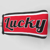 Lucky Driver Golf Club Head Hoesje Golfheadcover (Voorkant)