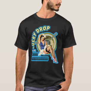 Lucky Drop WWII Nose Art T-shirt