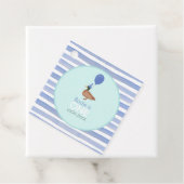 Lucky Duck 1e verjaardag Bedankjes Labels (In situ)