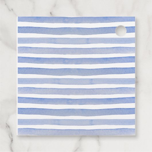 Lucky Duck 1e verjaardag Bedankjes Labels (Achterkant)