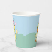 Lucky Duck 1e Verjaardag Duckie Partyware Papieren Bekers (Rechts)