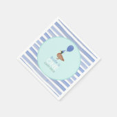 Lucky Duck 1e verjaardag Servet (Hoek)