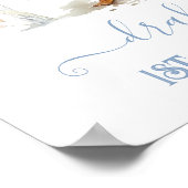 Lucky Duck 1e Verjaardag Welkom Poster (Hoek)