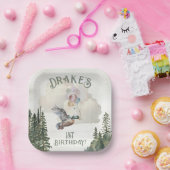 Lucky Duck 1e verjaardagsfeestje Papieren Bordje (Feest)