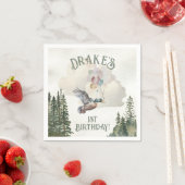 Lucky Duck 1e verjaardagsfeestje Servet (Insitu)